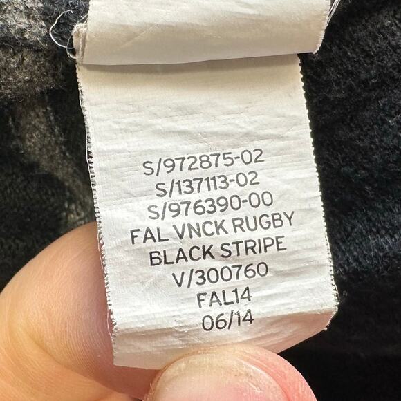 Gap Black and White Stripe V Neck Button Front Sweater Womens Size Large - Picture 14 of 16